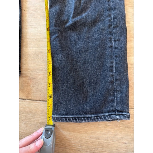 Rag & Bone Nina High Rise Ankle Flare Jeans Distressed Black W2947C104 Size 27 - Picture 5 of 5